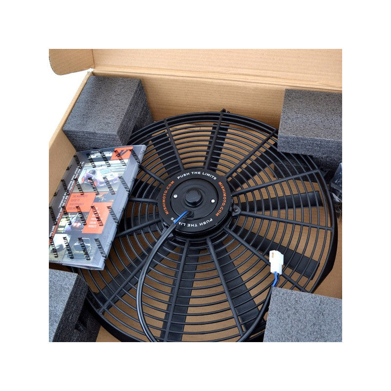 Electroventilator Mishimoto Slim 355mm - Debit Aer 2209 m3/h
