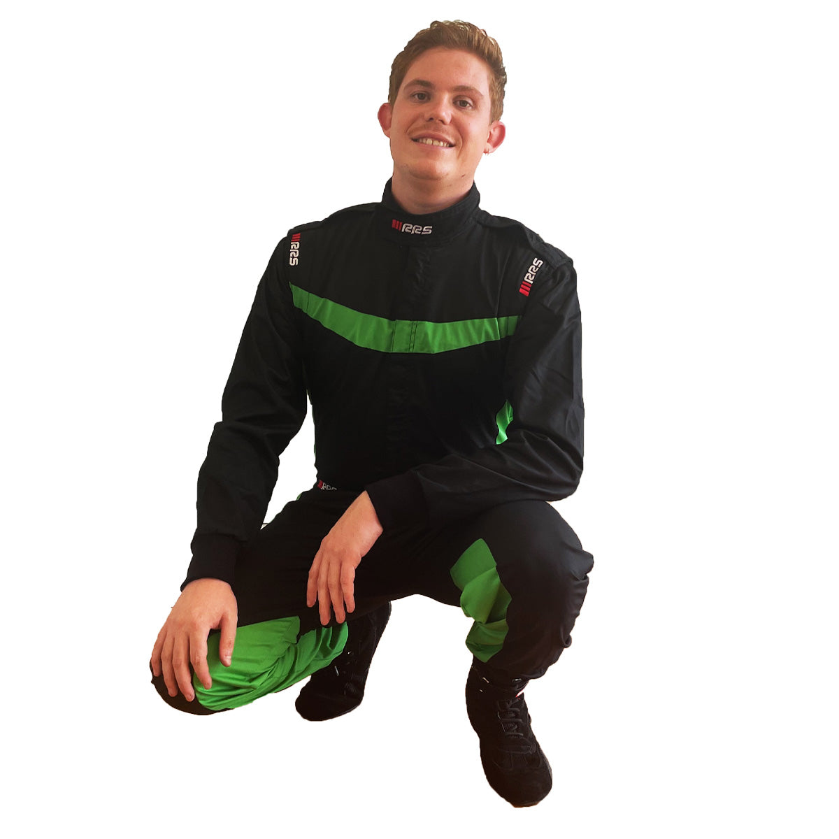 Combinezon FIA RRS LEISURE RACE SUIT ONE GREEN