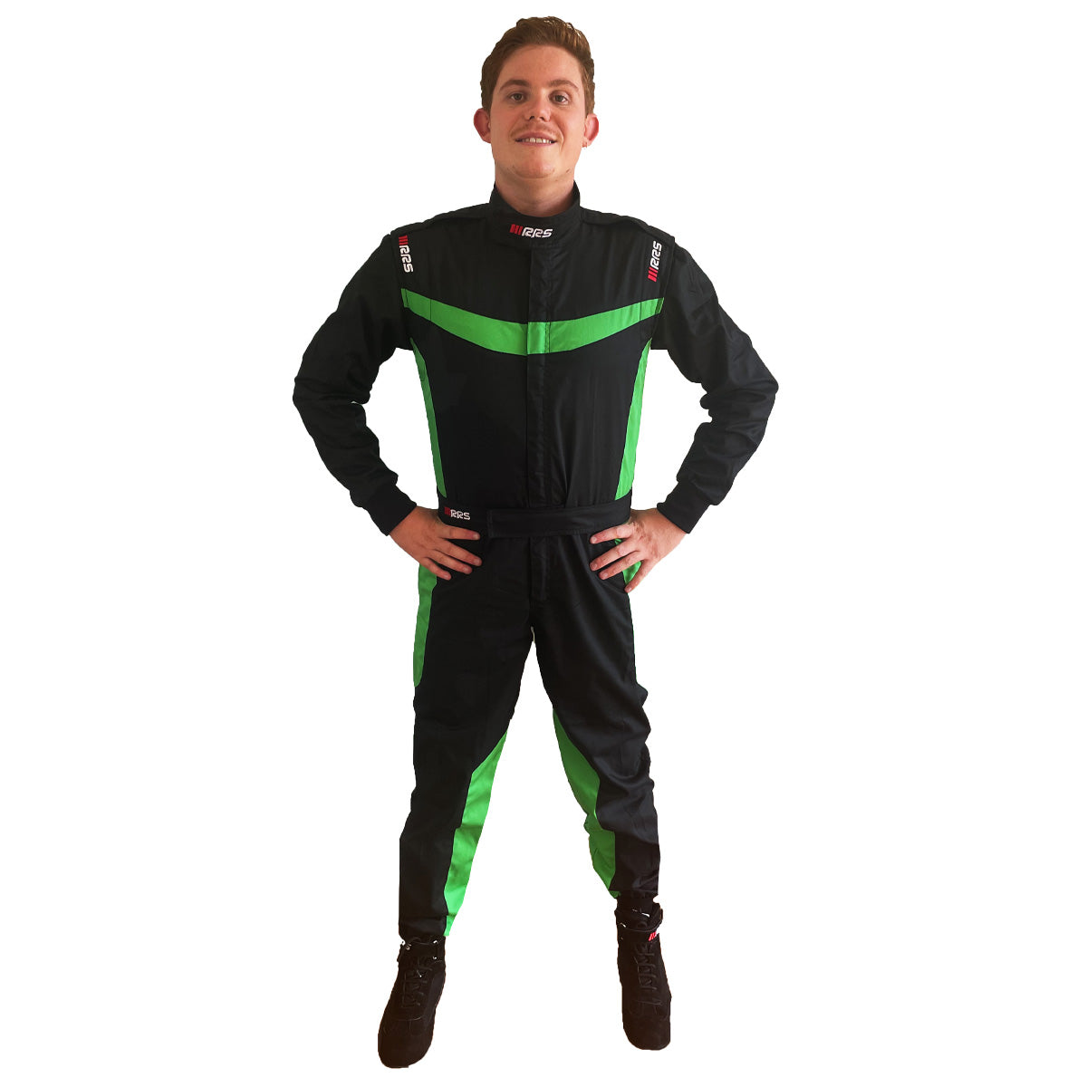 Combinezon FIA RRS LEISURE RACE SUIT ONE GREEN
