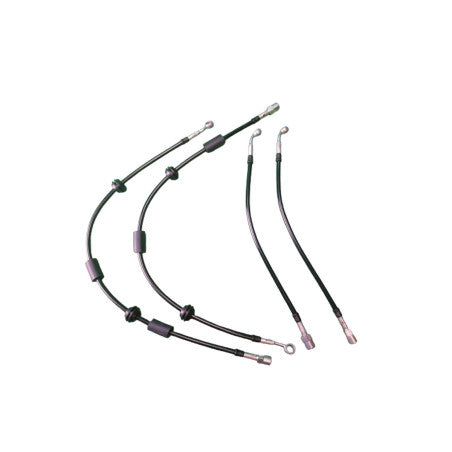 Kit furtune frana ranforsate Goodridge VK2 pentru ALPINE A110 2018 ON negru