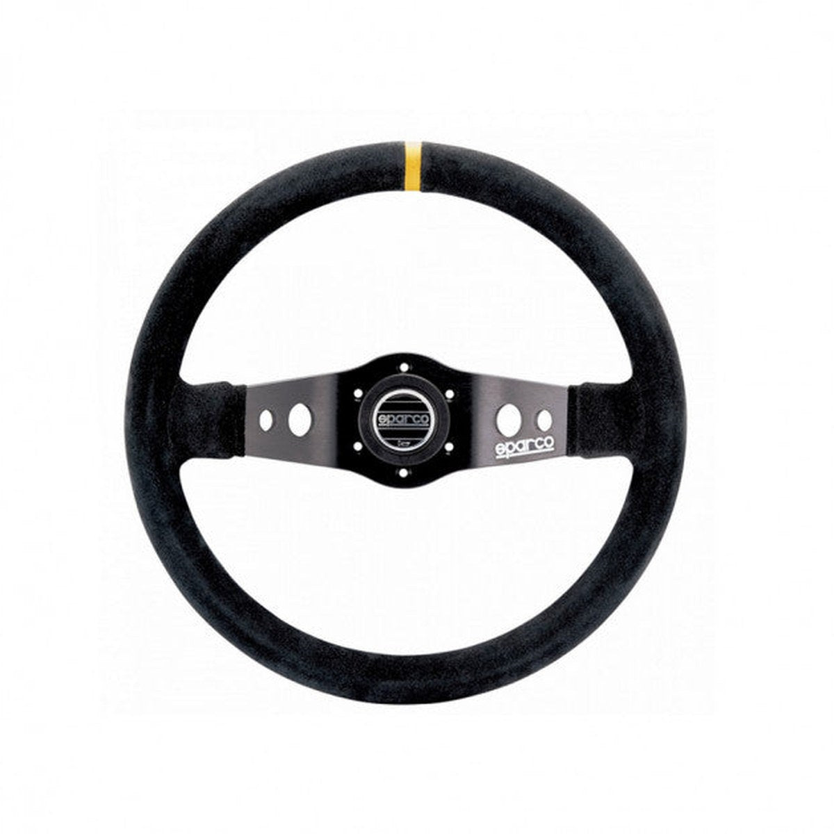 Volan Sparco R215 Piele Intoarsa - 350 mm, adancit 90 mm