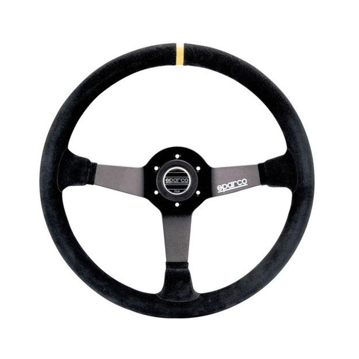 Volan Sparco R368 Piele Intoarsa - 380 mm, adancit 65 mm