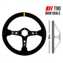 Volan sport RRS Rally 350mm - Negru