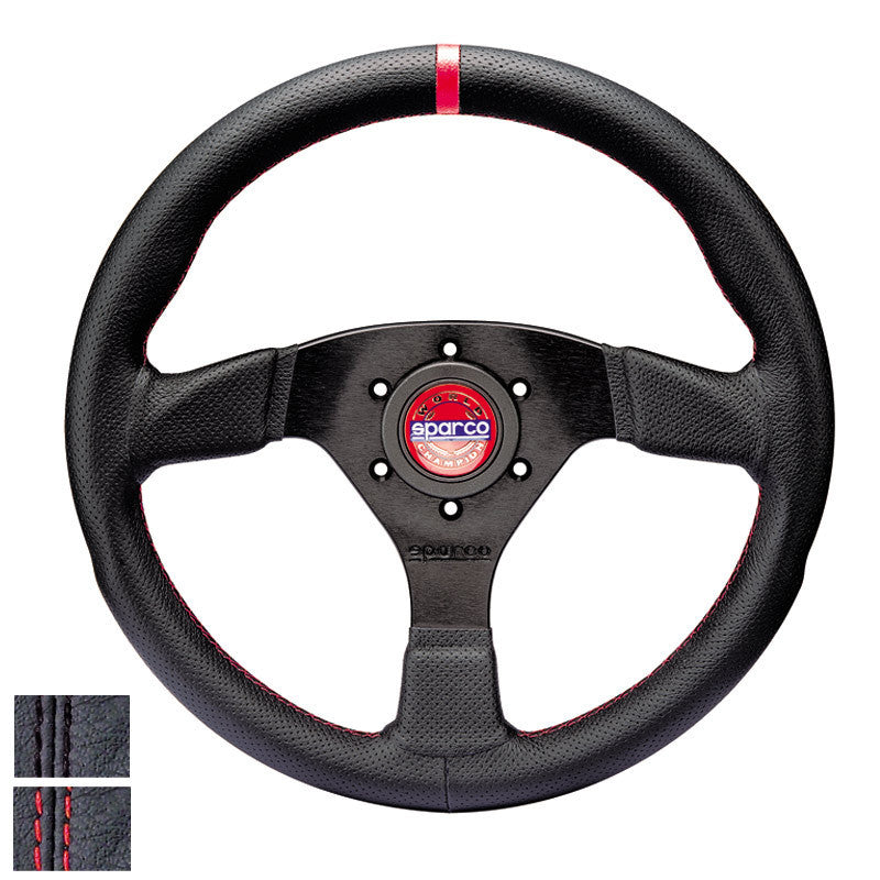 Volan Sparco R383 Champion Plat Piele