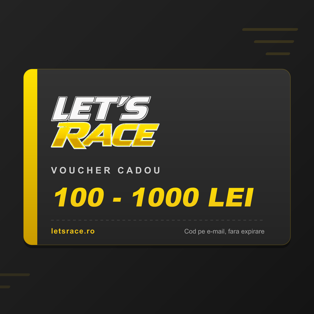 Voucher cadou Let's Race