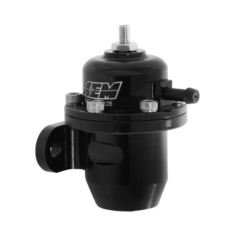 Regulator Presiune Benzina Reglabil AEM cu retur la 90 grade - Honda D15B, D16A, B17A, B18A, H22A, H23A