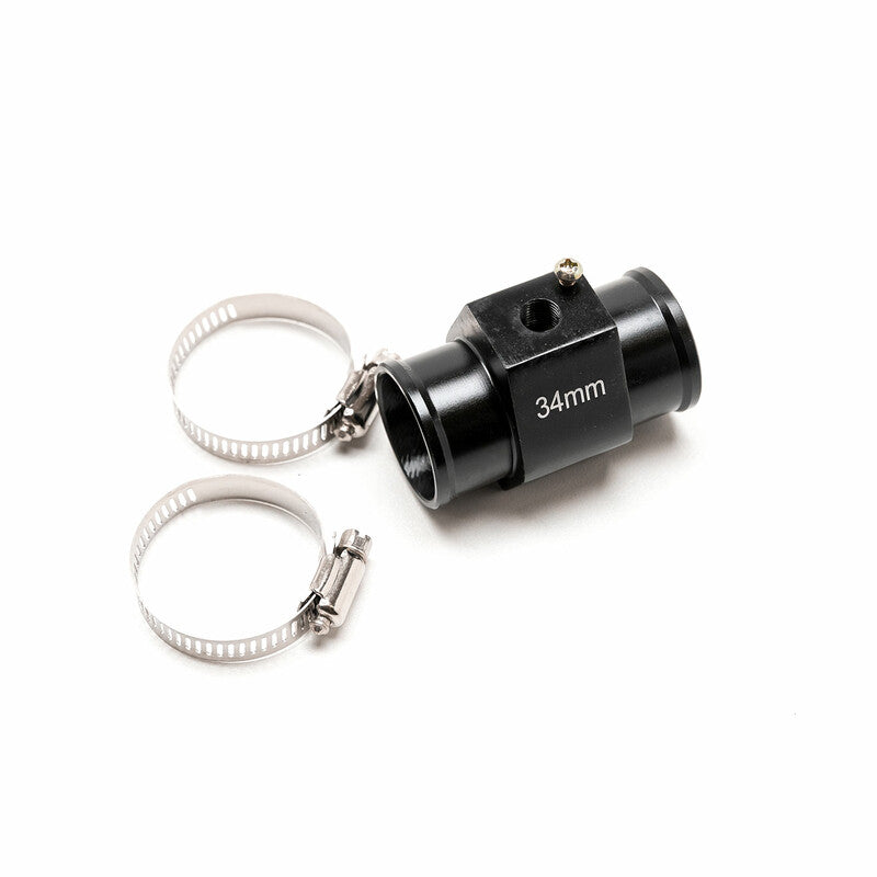 Adaptor Sonda Temperatura Apa Let's Race - Furtun 26-42 mm, Filet 1/8 NPT #Culoare_Negru