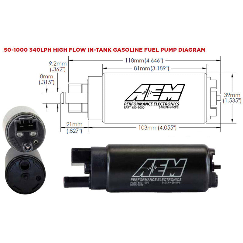 Pompa Benzina AEM 340 L/h - universala, in rezervor