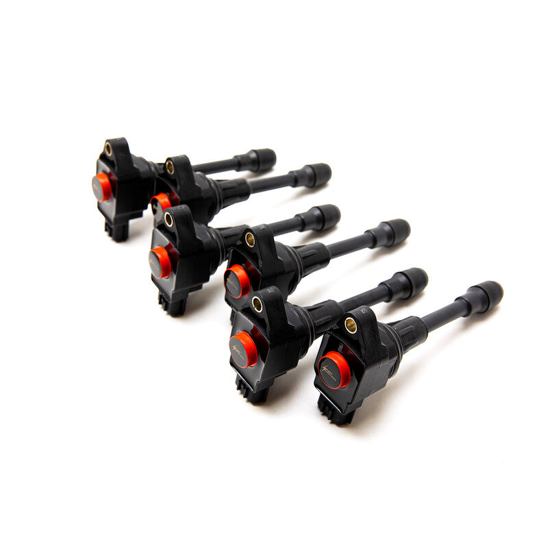 Set 6 Bobine Aprindere Ranforsate cu LED de Diagnoza HP Ignition - Nissan GT-R VR38DETT