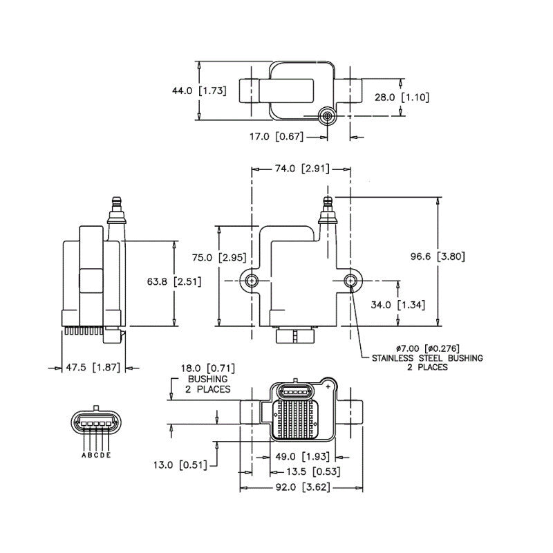 Bobina Aprindere AEM High Output Smart - 103 mJ, 40 kV