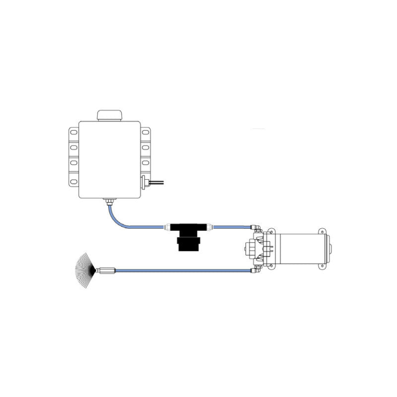Filtru Inline Apa-Metanol AEM - 40 microni, furtun 1/4 tol
