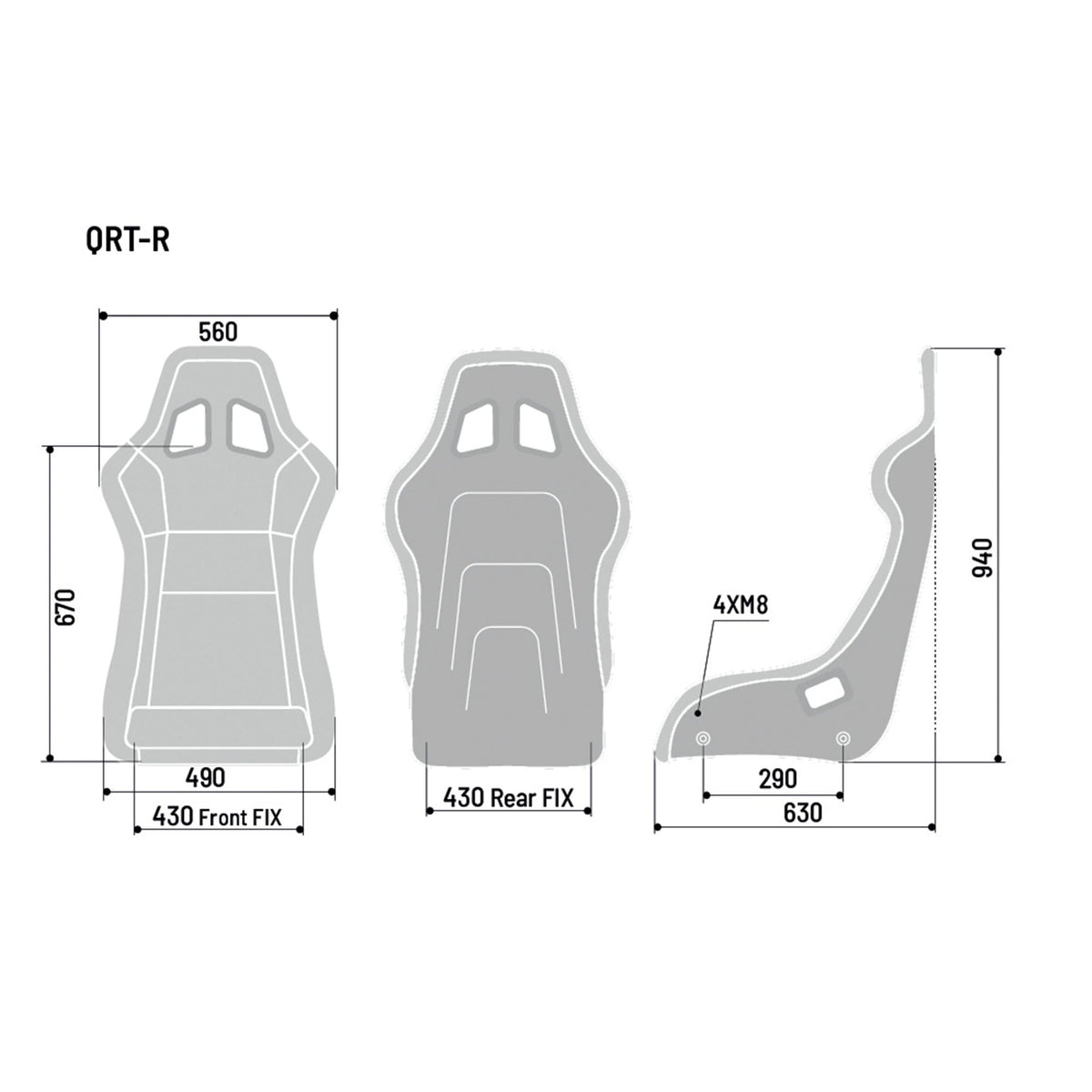 Scaun FIA Sparco QRT-R