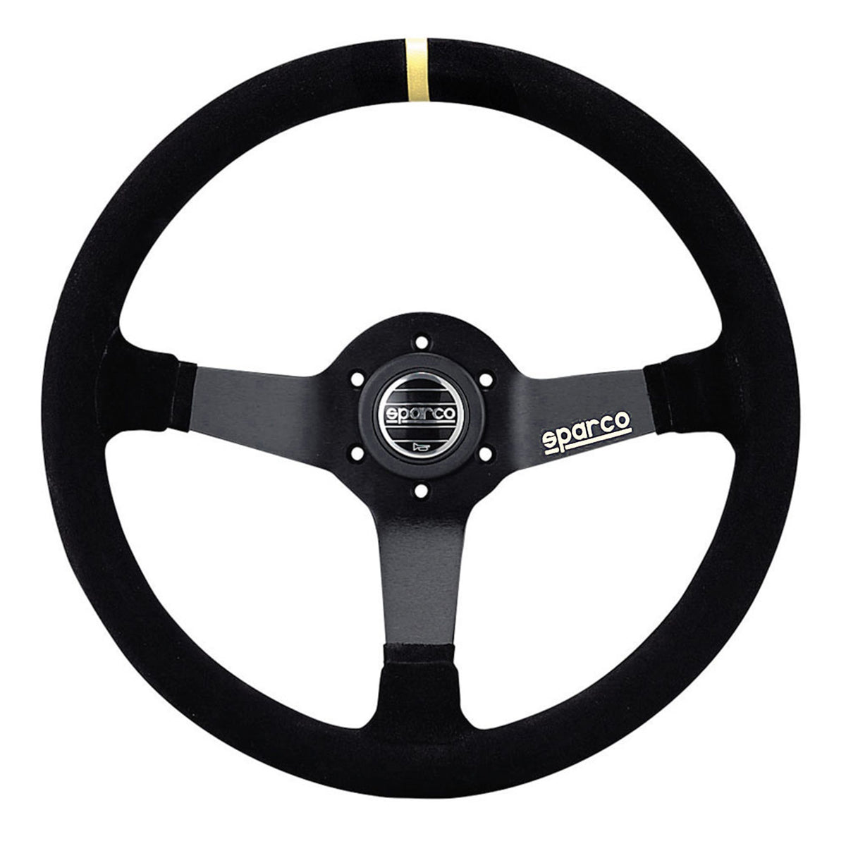 Volan Sparco R345 din piele intoarsa