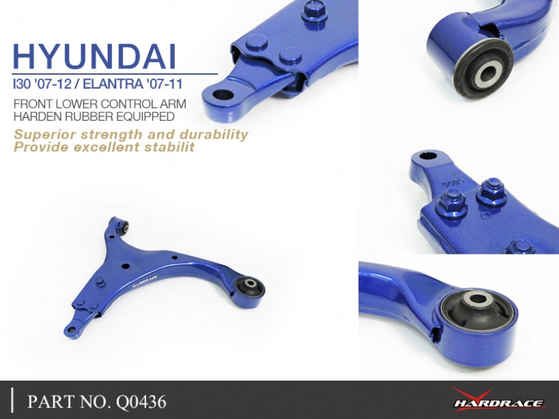 Brat suspensie inferior fata Hardrace pentru Hyundai i30 - Q0436