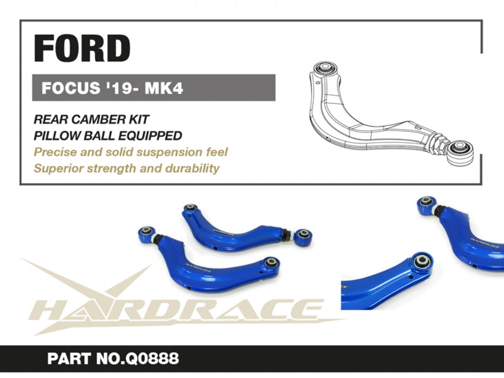 Kit corectie camber spate Hardrace pentru Ford Focus / Focus ST - Q0888