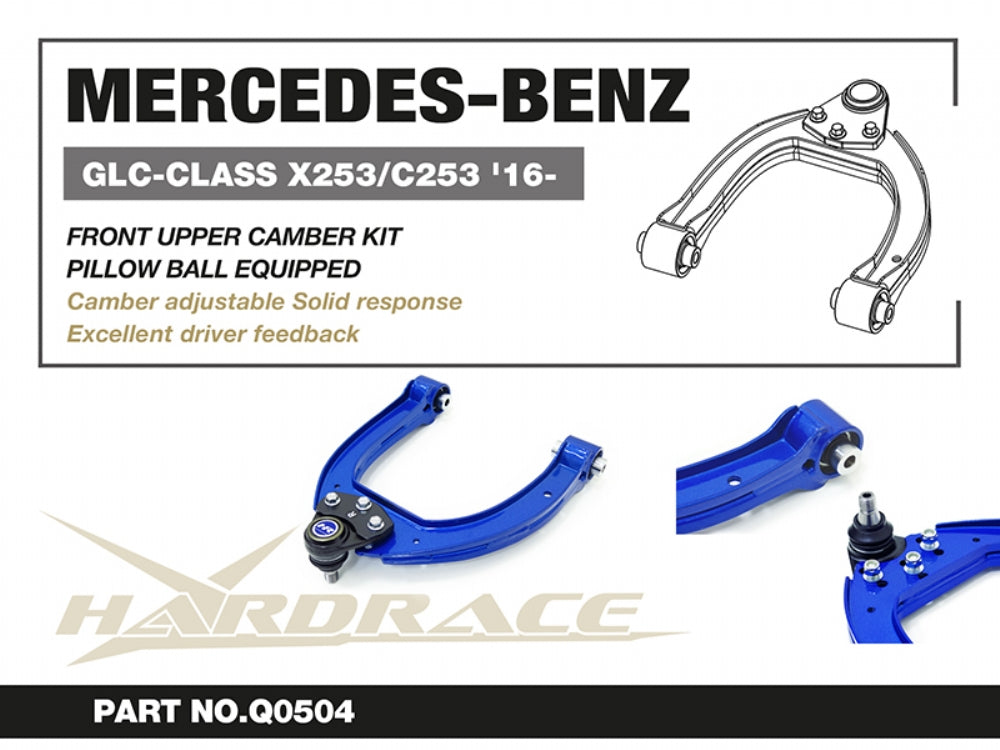 Kit corectie camber superior fata Hardrace pentru Mercedes-Benz C-Class / C43 AMG - Q0504