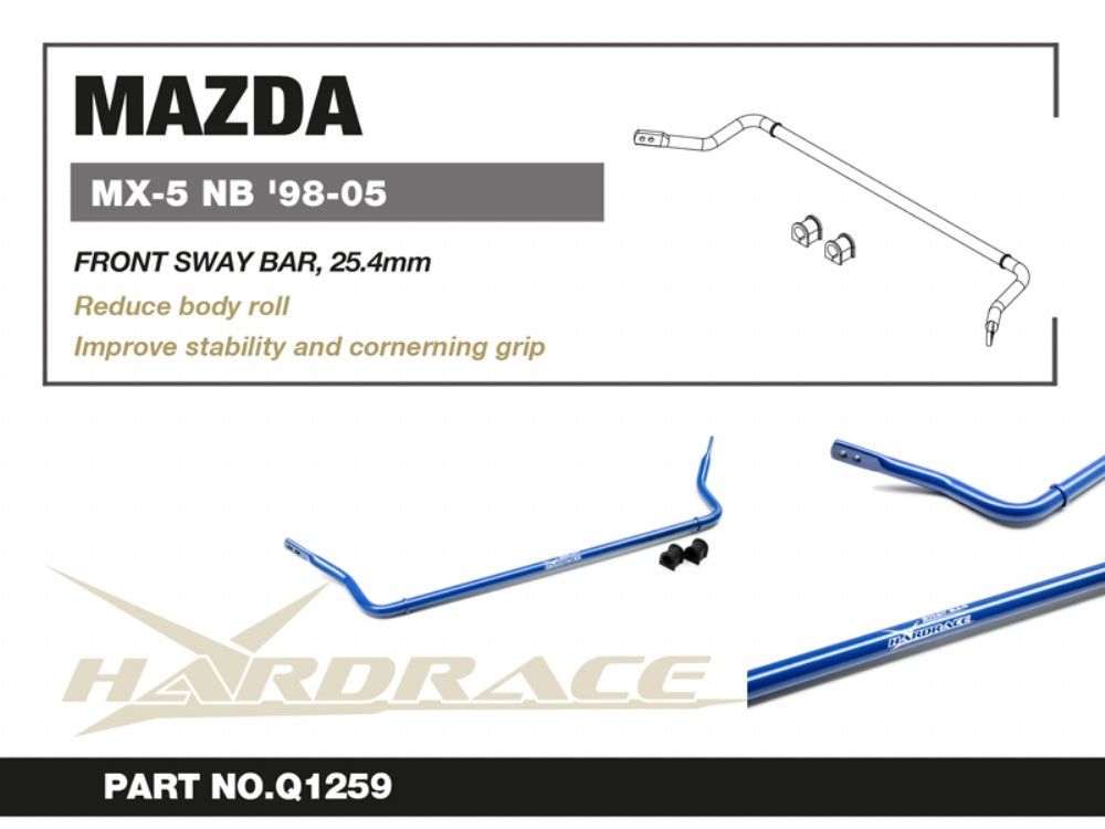Bara stabilizatoare fata Hardrace pentru Mazda MX-5 - Q1259