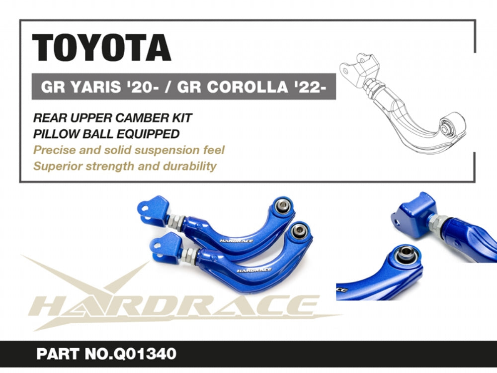 Kit corectie camber superior spate Hardrace pentru Toyota GR Yaris / RAV4 - Q1340