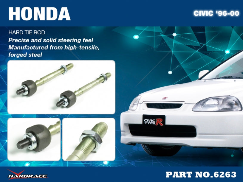 Bara de directie durificata Hardrace pentru Honda Civic - 6263