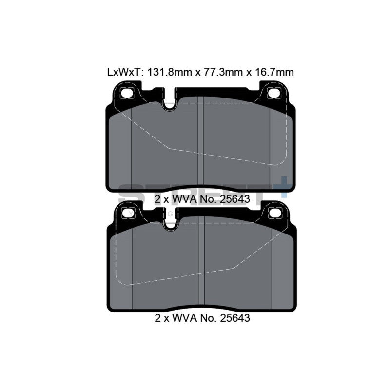 Placute Frana Fata Pagid Street+ T8121 - Audi A6 C7