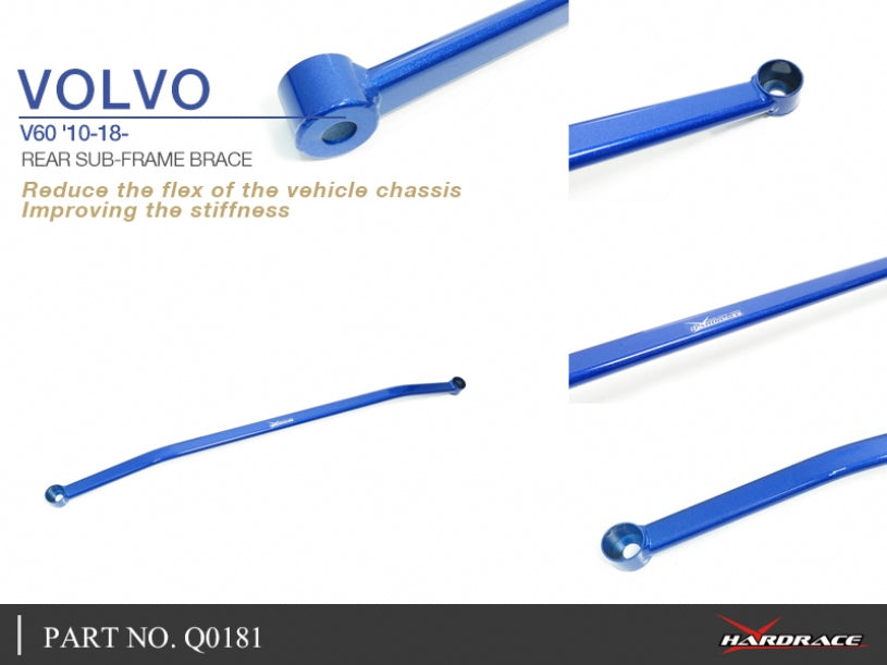 Bara rigidizare punte spate Hardrace pentru Volvo S60 / V60 - Q0181