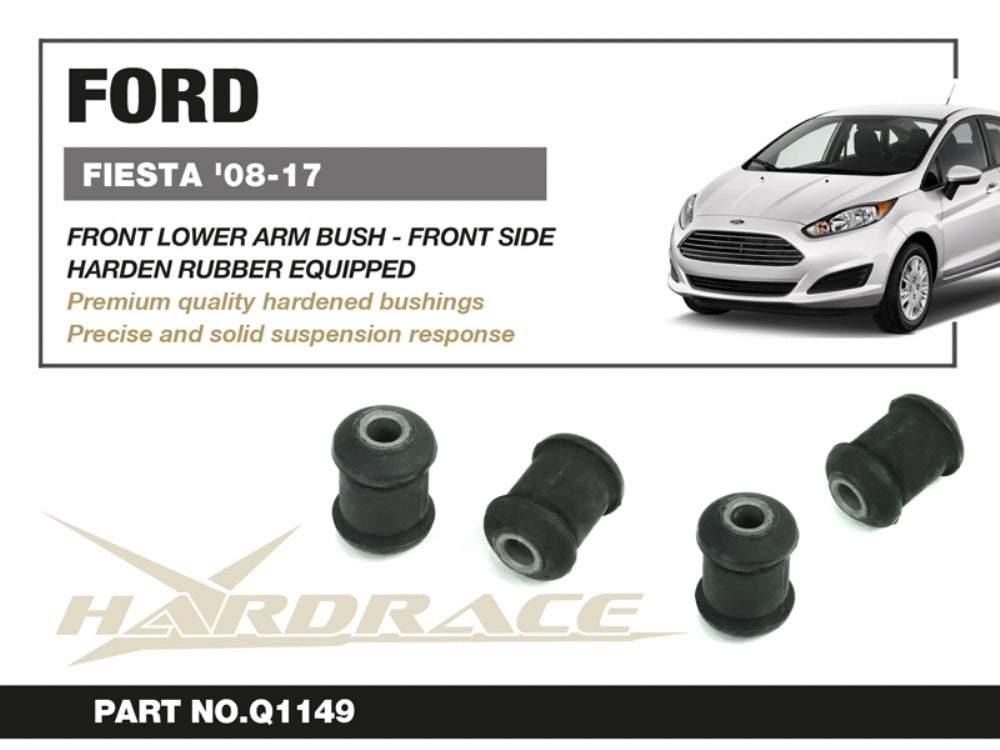 Set bucse brat suspensie inferior fata, capat fata Hardrace pentru Ford Fiesta / Mazda Mazda 2 - Q1149