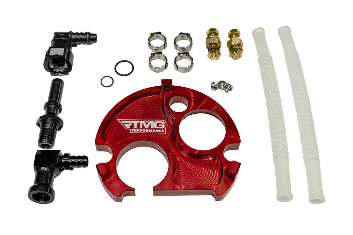 Kit Montaj Pompa Benzina Secundara RTMG Performance pentru Walbro 450 si 525