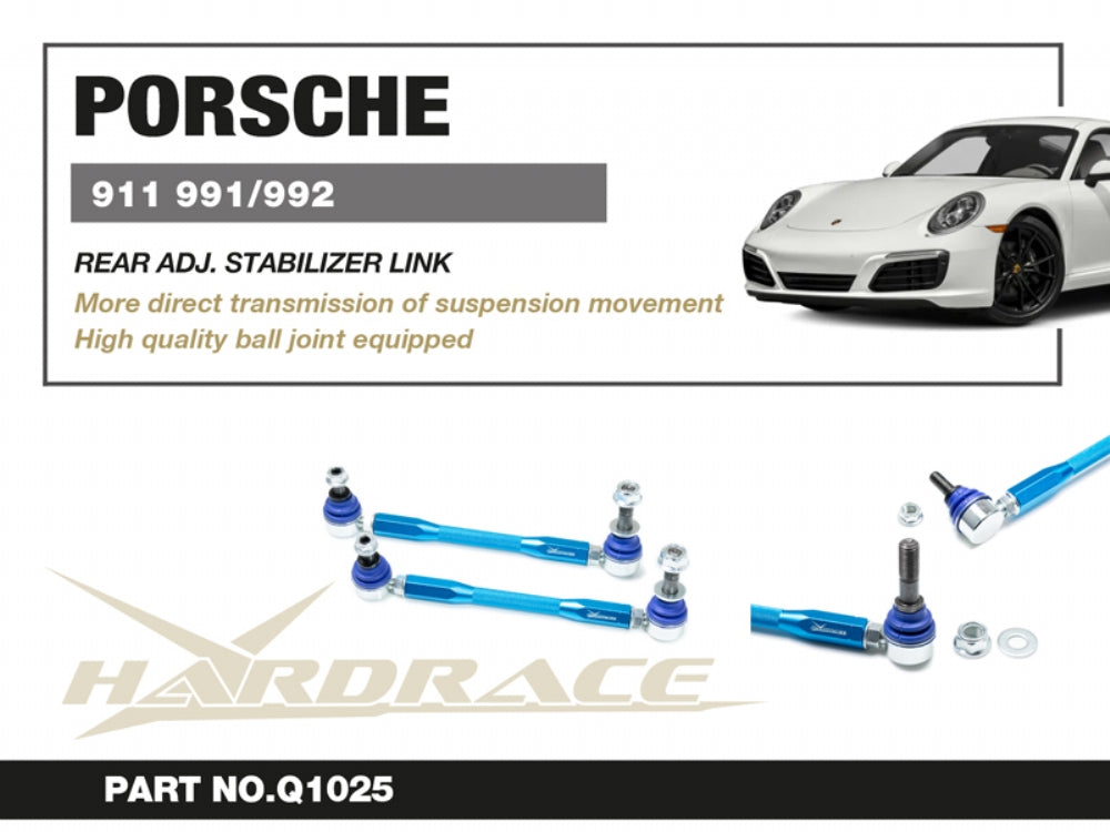 Bieleta antiruliu spate reglabila Hardrace pentru Porsche 911 - Q1025