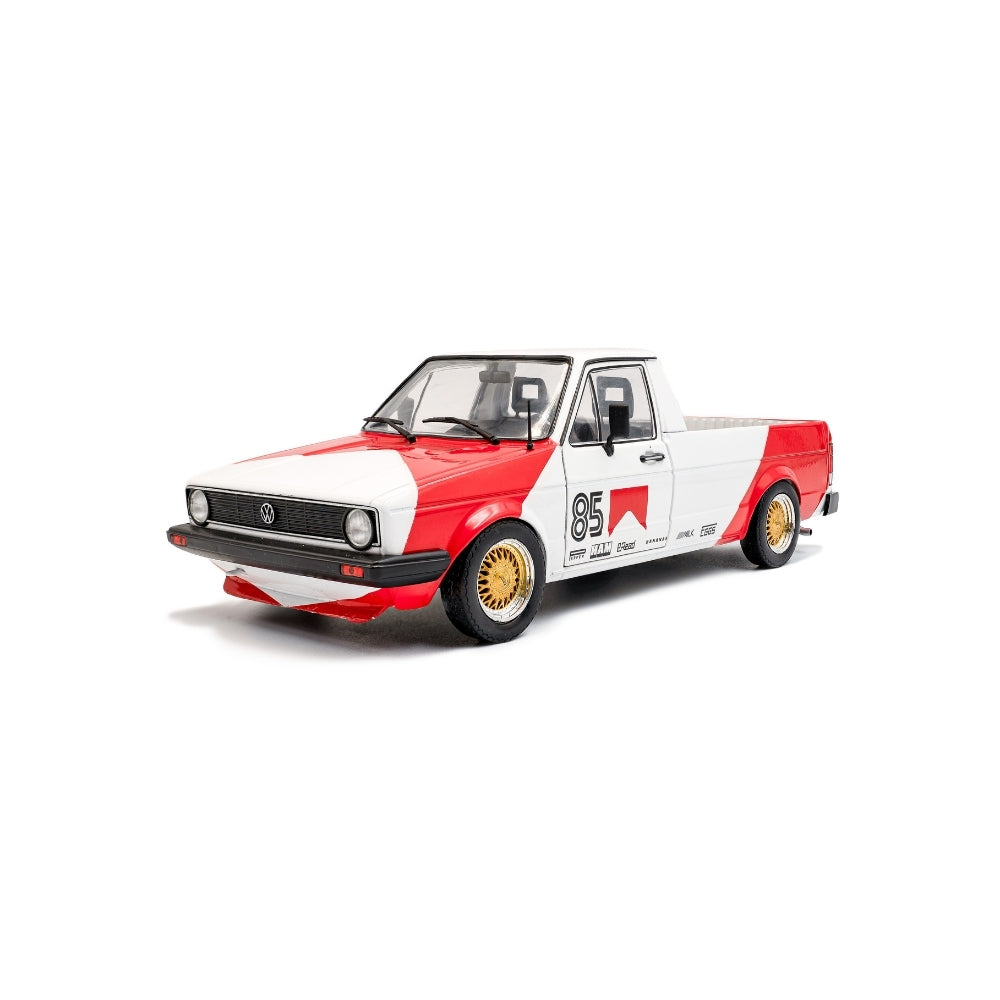 Macheta Volkswagen Caddy Mk1 M Racing Tribute 1982 scara 1:18 Solido
