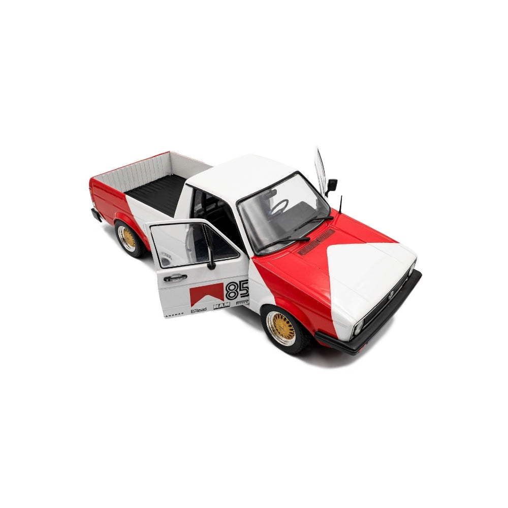 Macheta Volkswagen Caddy Mk1 M Racing Tribute 1982 scara 1:18 Solido