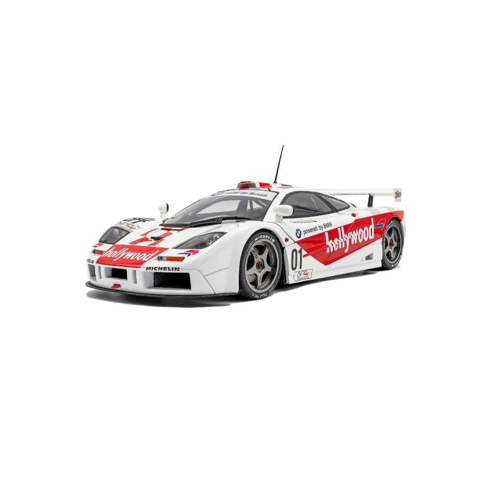 Macheta McLaren F1 GTR Short Tail #01 Piquet Brasilia 1996 scara 1:18 Solido