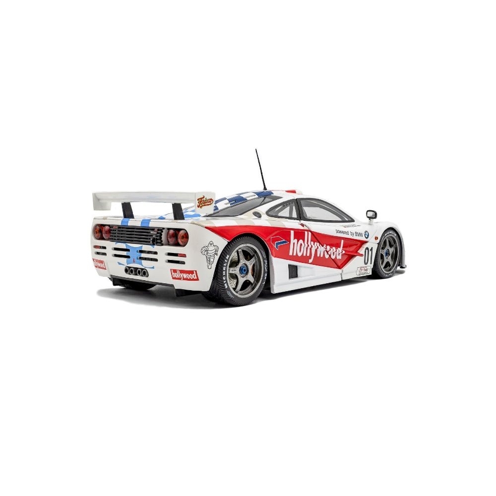 Macheta McLaren F1 GTR Short Tail #01 Piquet Brasilia 1996 scara 1:18 Solido
