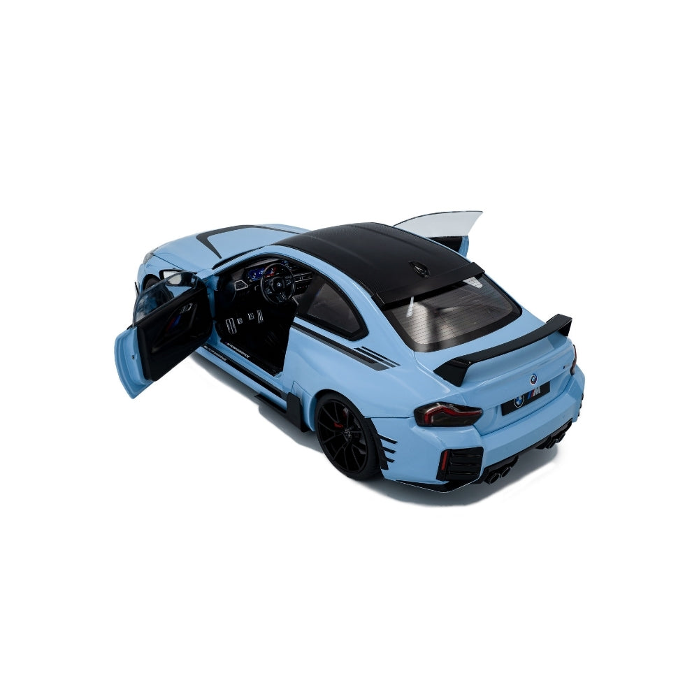 Macheta BMW M2 Performance Parts Zandvoort Blue 2024 scara 1:18 Solido