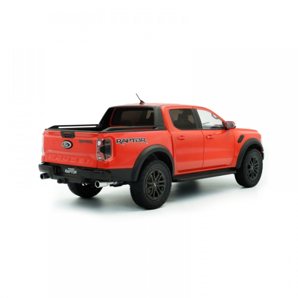 Macheta Ford Ranger Raptor Portocaliu 2024 scara 1:18 Solido