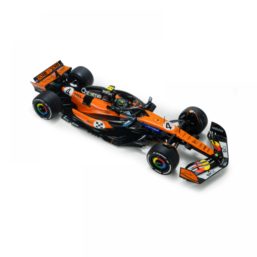 Macheta McLaren MCL39 L. Norris #4 GP Monaco 2025 scara 1:18 Solido