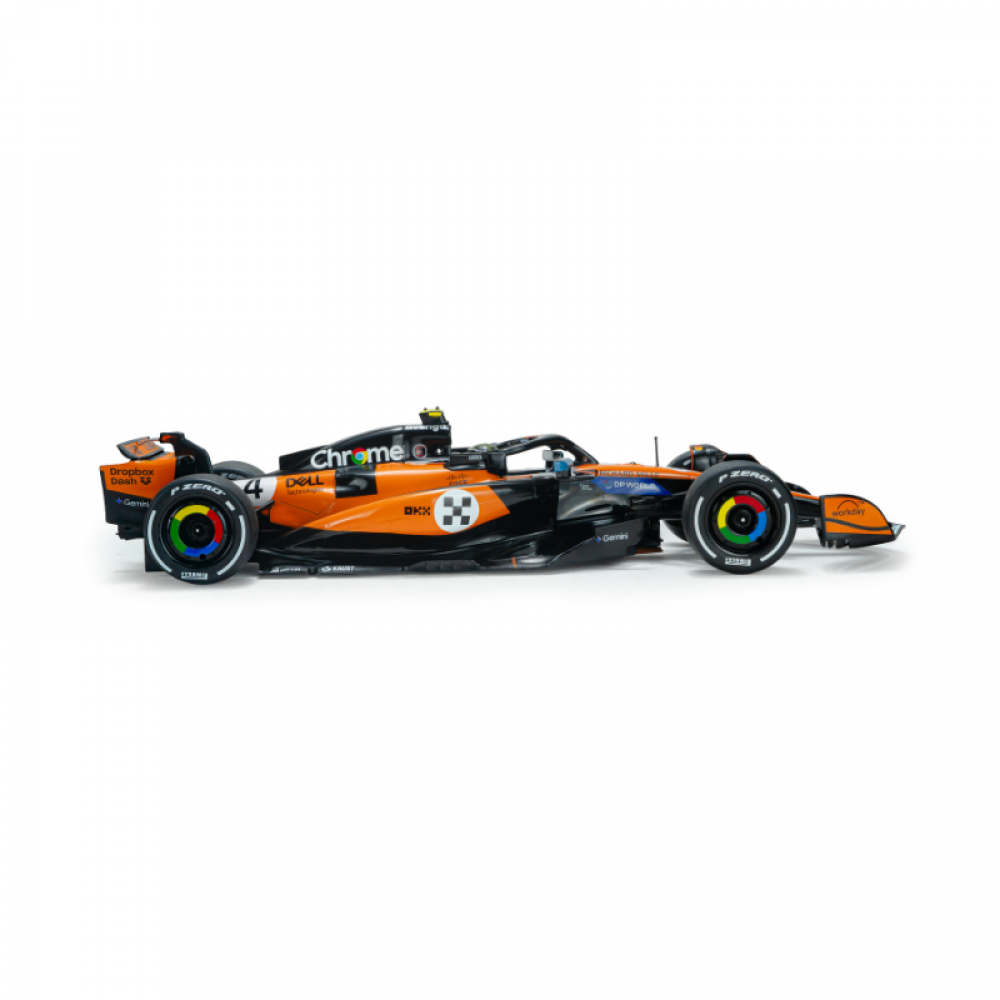 Macheta McLaren MCL39 L. Norris #4 GP Monaco 2025 scara 1:18 Solido