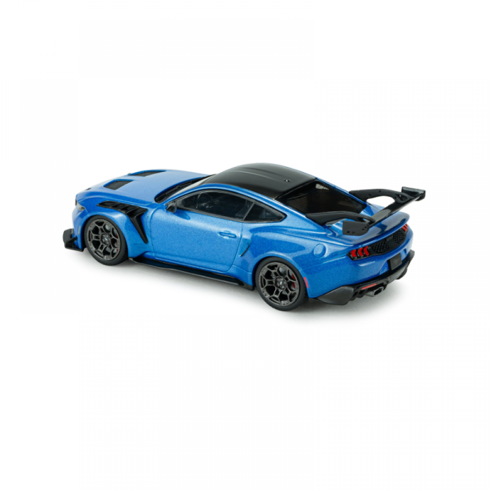 Macheta Ford Mustang GTD Indulgent Blue 2025 scara 1:43 Solido