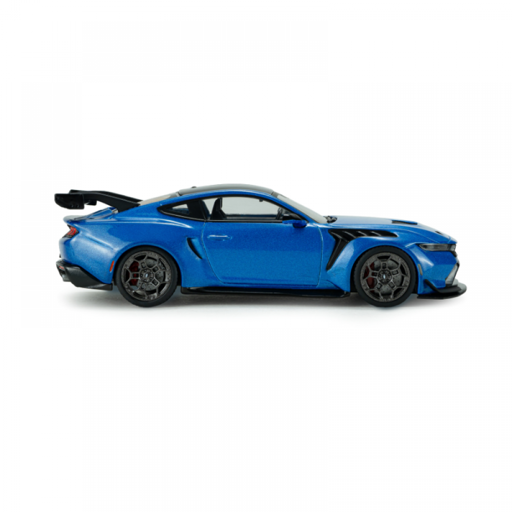 Macheta Ford Mustang GTD Indulgent Blue 2025 scara 1:43 Solido