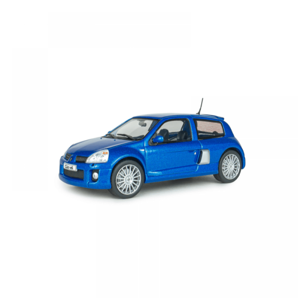 Macheta Renault Clio V6 Ph.2 Jaune Sirius 2003 scara 1:43 Solido