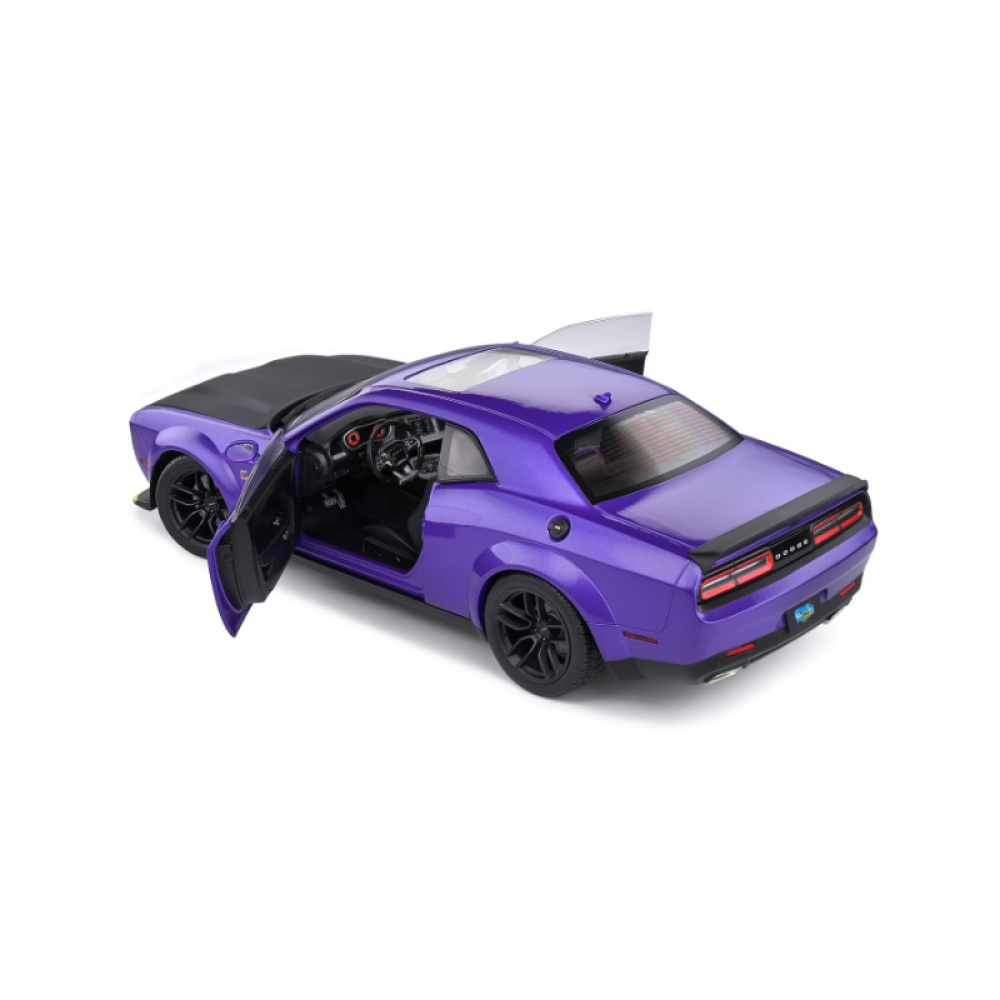 Macheta Dodge Challenger SRT Hellcat Redeye Widebody Plum Crazy 2020 scara 1:18 Solido