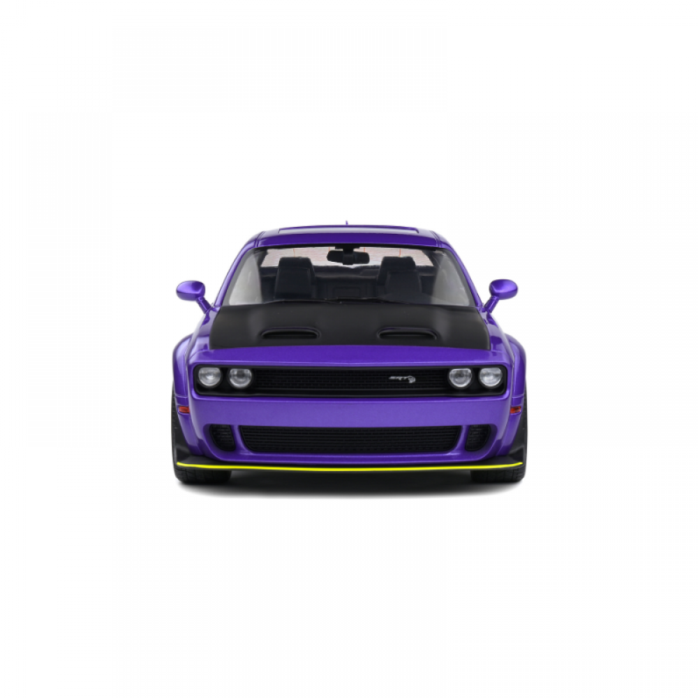 Macheta Dodge Challenger SRT Hellcat Redeye Widebody Plum Crazy 2020 scara 1:18 Solido