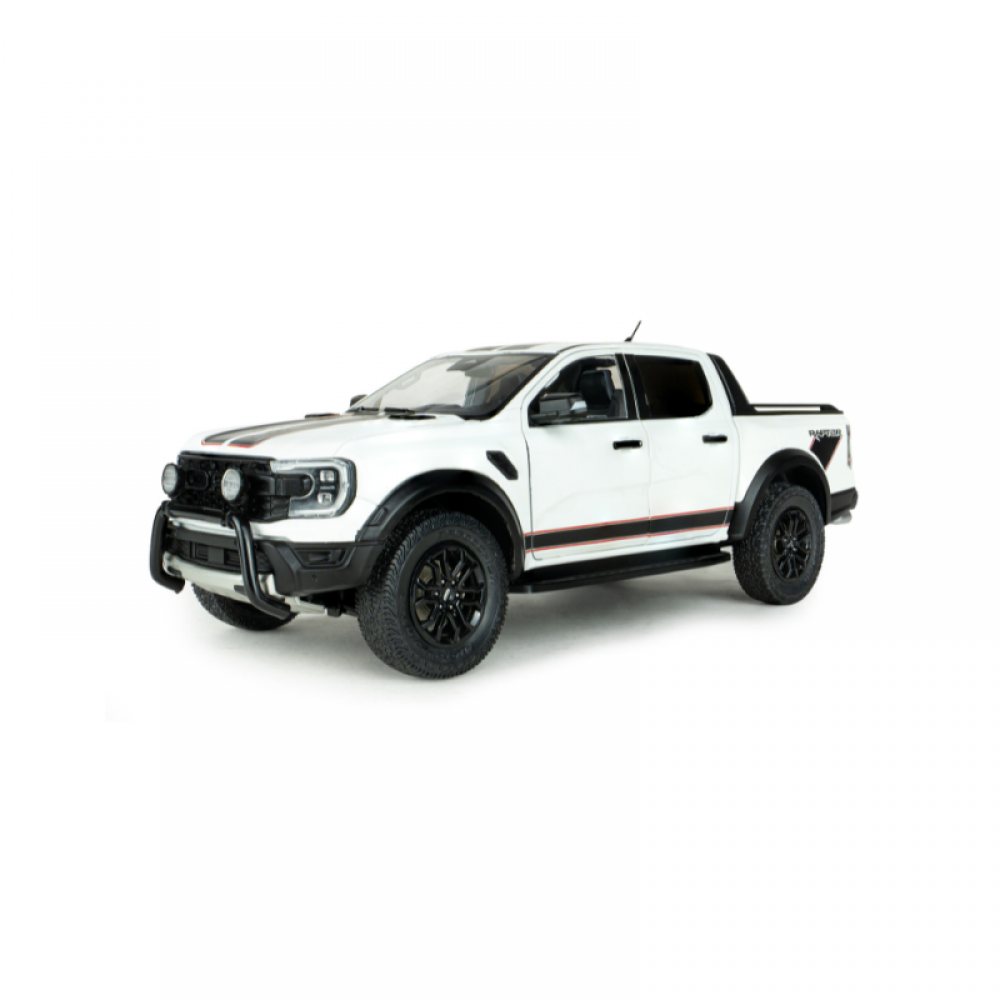 Macheta Ford Ranger Raptor Ice White 2024 scara 1:18 Solido