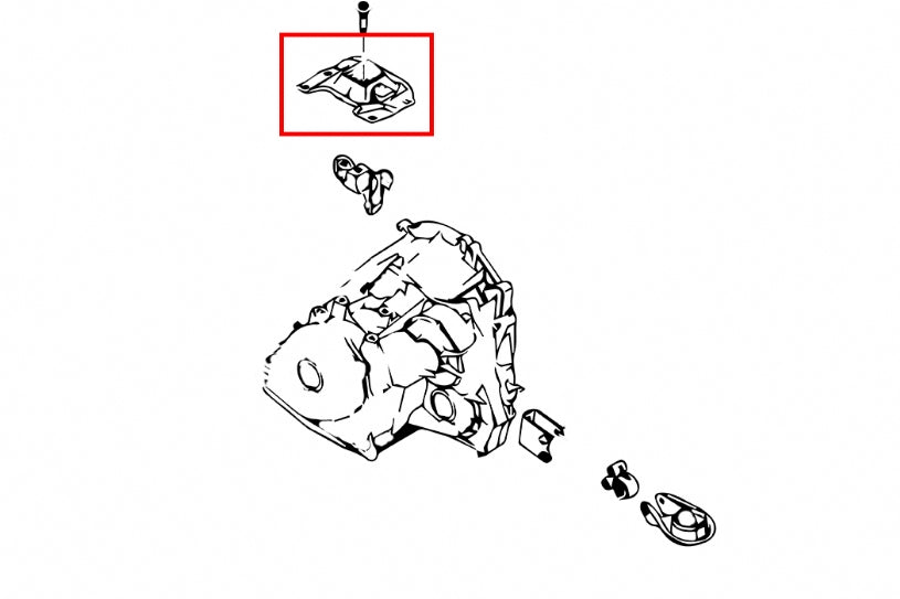 Tampon motor stanga Hardrace pentru Ford Focus / Focus RS / Mazda Mazda 3 / Mazda 5 - 6885