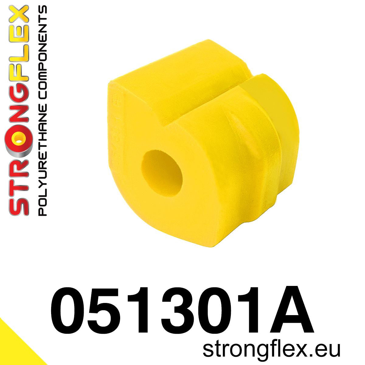 Prindere bara stabilizatoare fata SPORT - poliuretan Strongflex - Citroen C2, Citroen C3 ... - 051301A