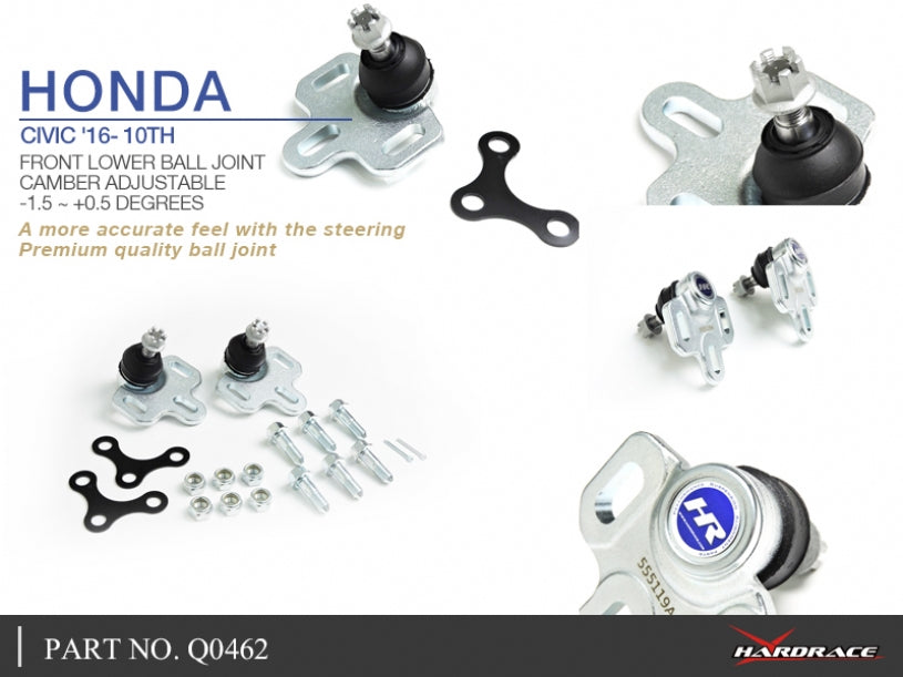 Pivot inferior fata Hardrace pentru Honda Civic - Q0462