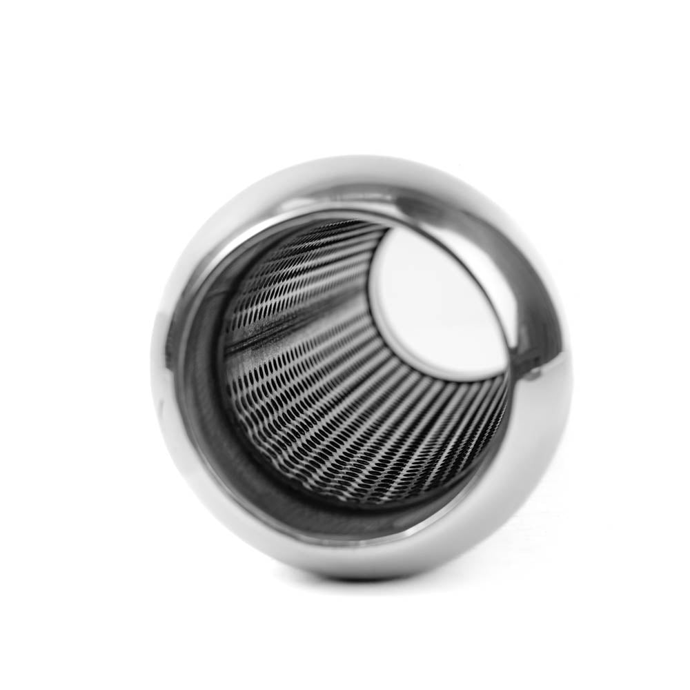 Toba intermediara inox 3" (76 mm), corp 102 x 335 mm