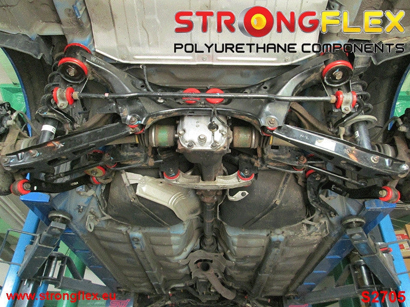 Schema montaj - Kit bucse poliuretan Strongflex suspensie spate SPORT - Subaru Forester, Impreza, Legacy/Outback, XV / Crosstrek - 276165A