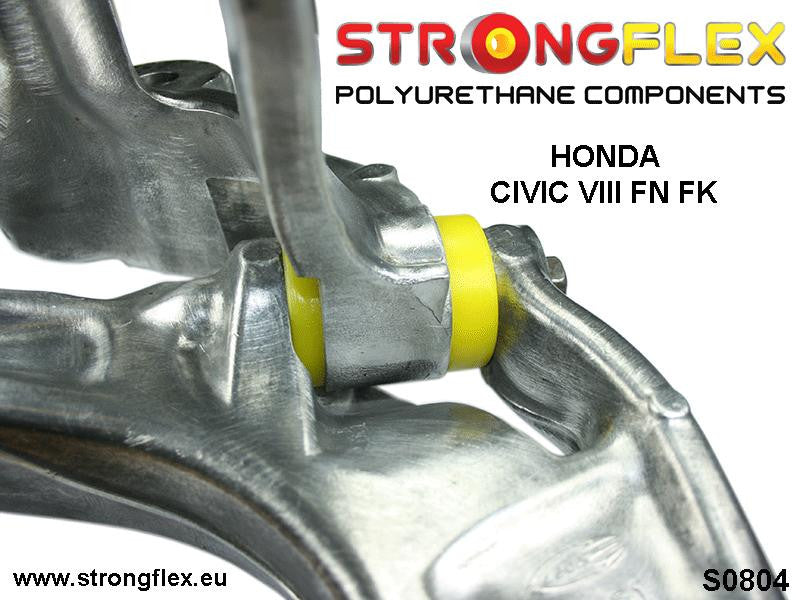 Schema montaj - Bucsa poliuretan Strongflex fata brat inferior fata SPORT - Honda Civic - 081800A
