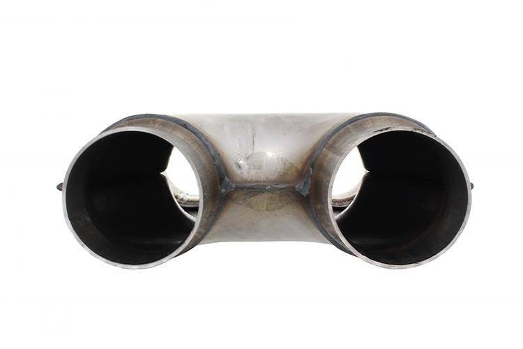 Cupla X-Pipe Evacuare Inox 51 mm (2 Toli) Let's Race