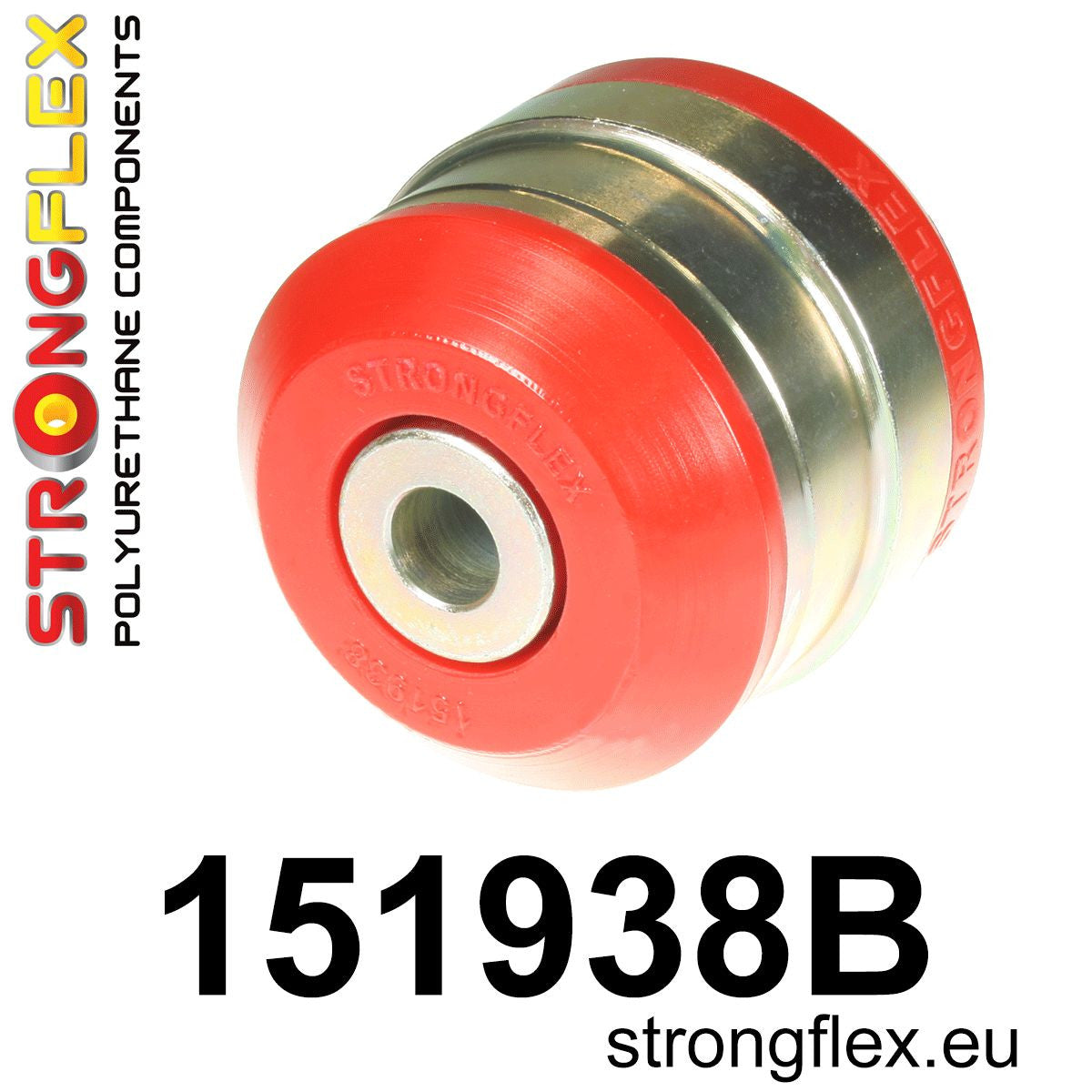 Brat inferior fata - bucsa spate 70mm - poliuretan Strongflex - Renault Scenic, Renault Fluence ... - 151938B